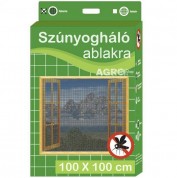 Szúnyogháló 100 x 100 ablakra fekete